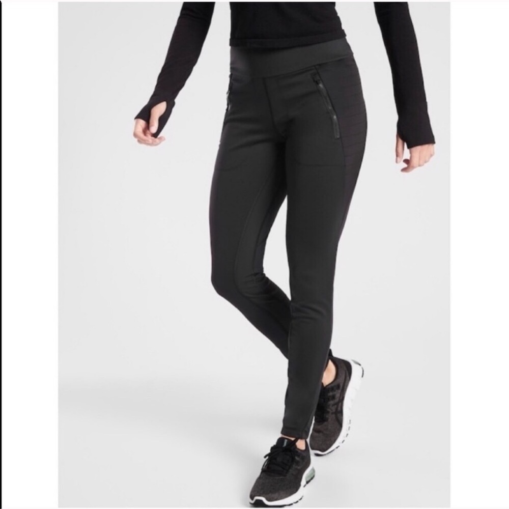 Athleta Peak Hybrid Fleece Tight